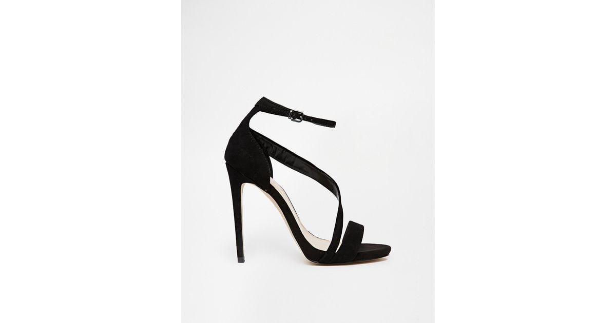 carvela black heeled sandals