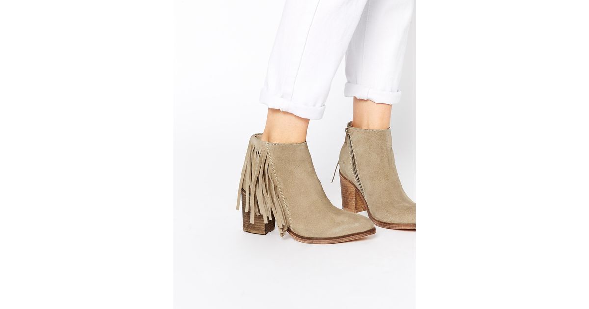 asos brown booties