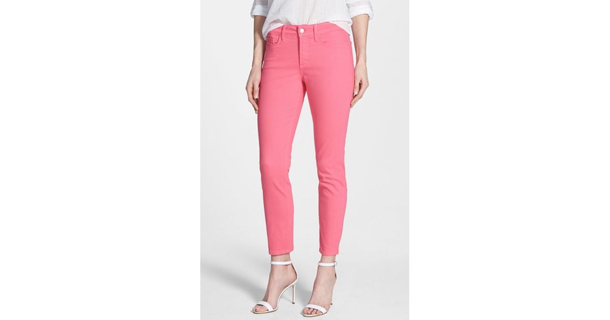 nydj pink jeans