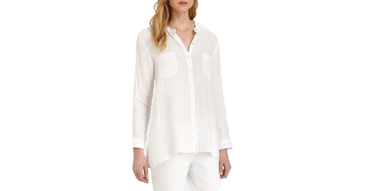 Eileen Fisher Irish Linen Tunic in 