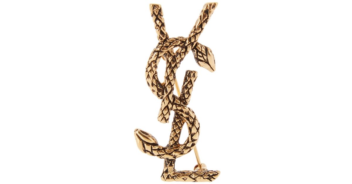 ysl snake logo