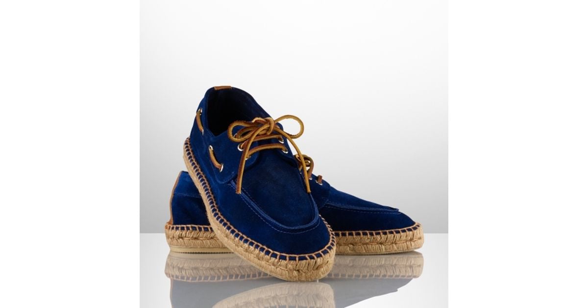 lauren lace up espadrille
