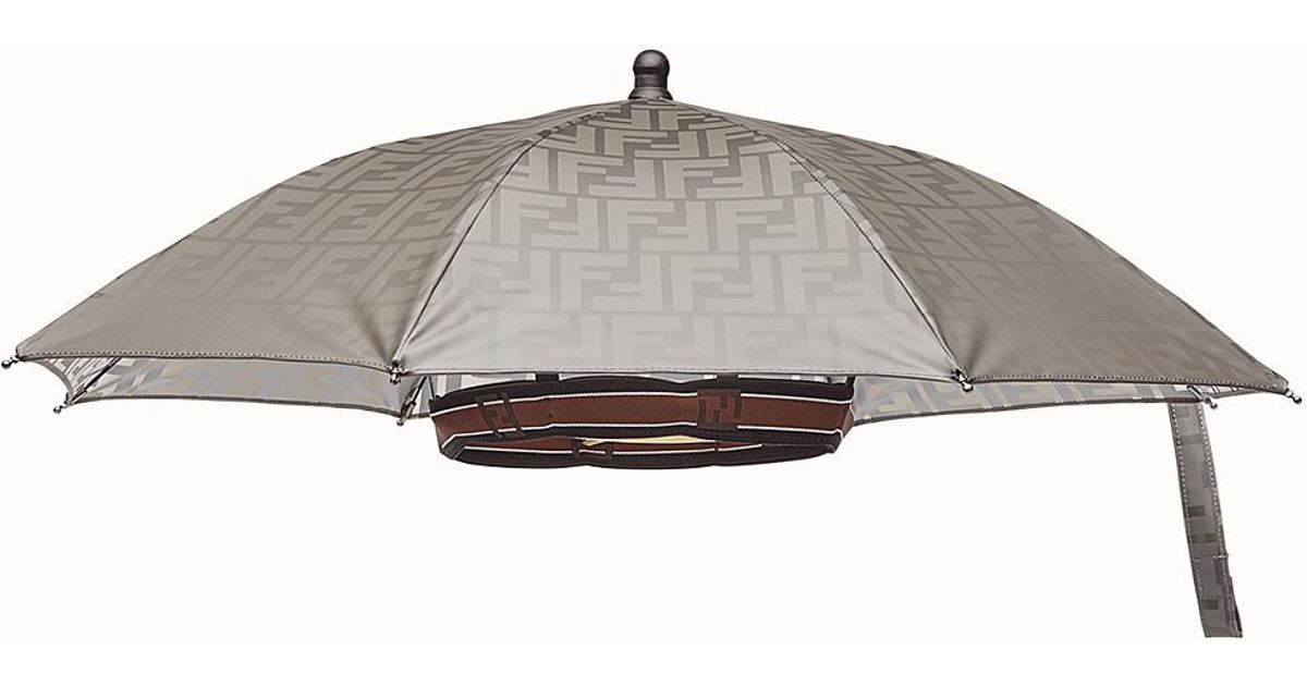 umbrella hat fendi