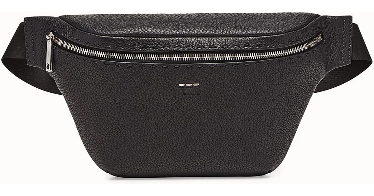 Fendi Belt Bag In Black For Men Lyst
