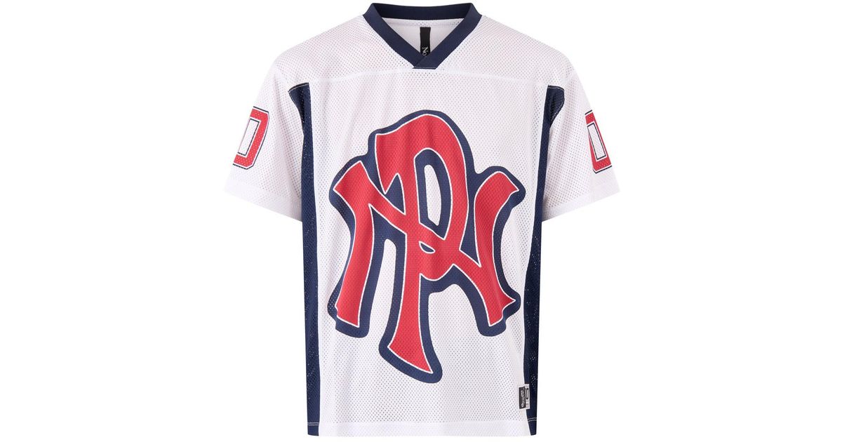 No Problemo Nyp Sports Short Sleeve Jersey in White for Men | Lyst UK