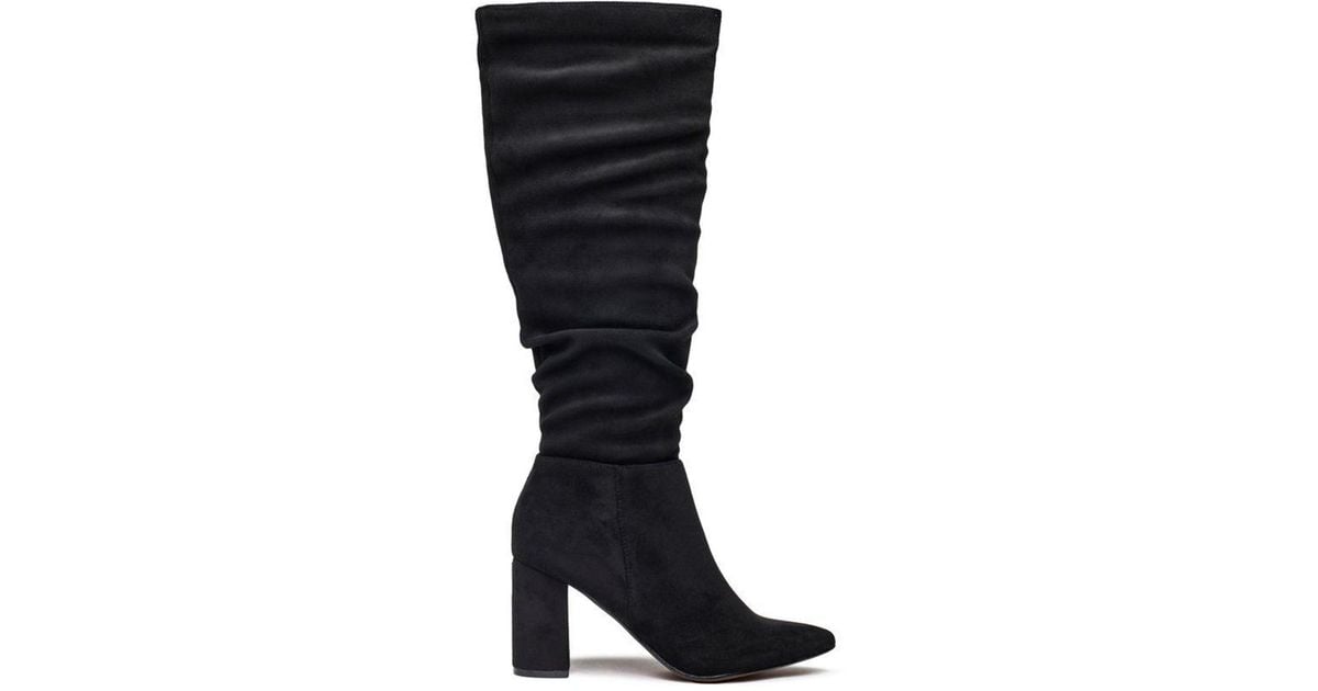 v-gan-vegan-knee-high-boots-in-black-lyst-uk