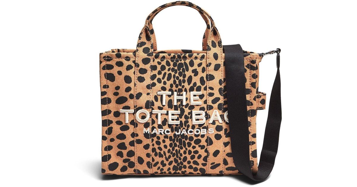 Marc Jacobs The Cheetah Canvas Medium Tote Bag