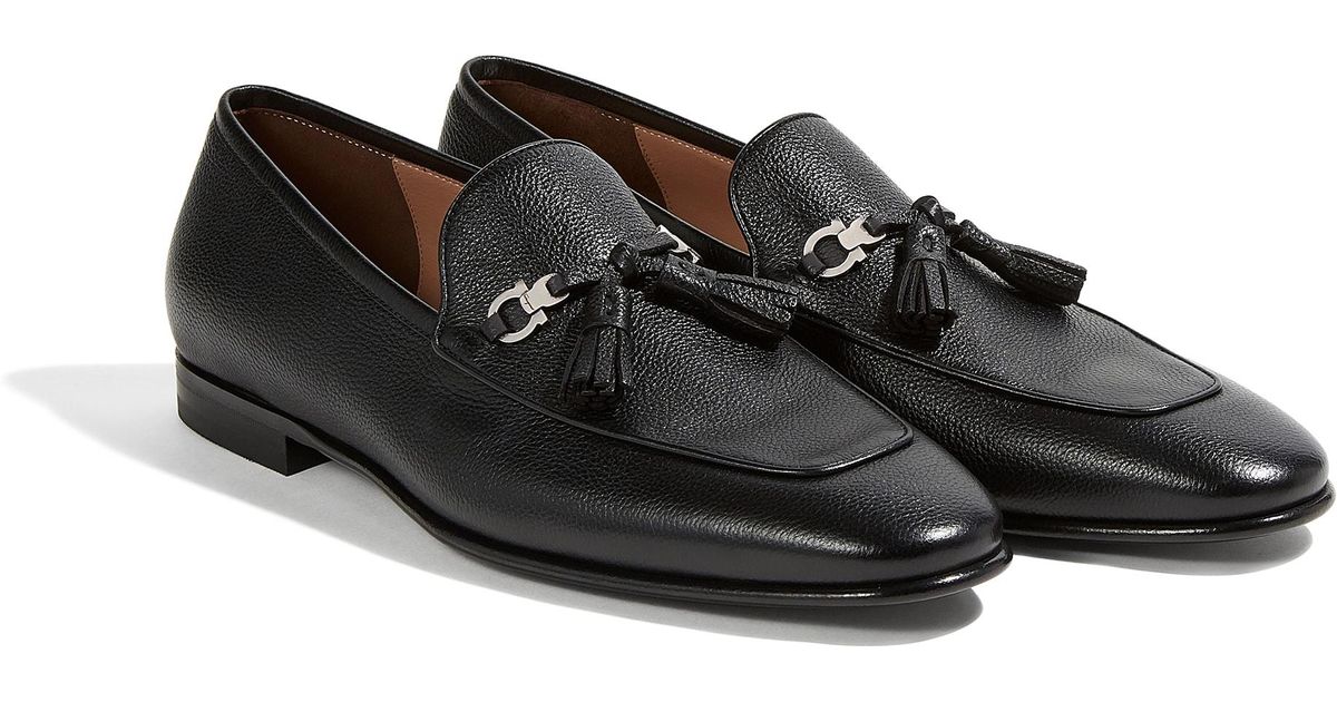gancini moccasin black