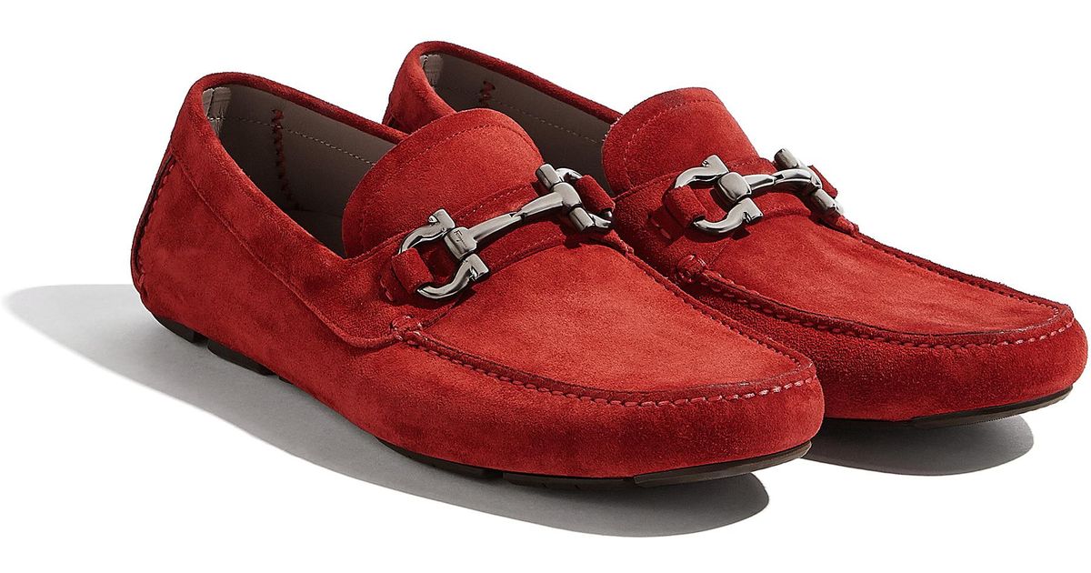 ferragamo gancini bit driver moccasin