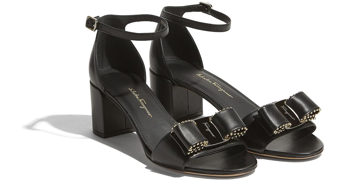 ferragamo bow sandals