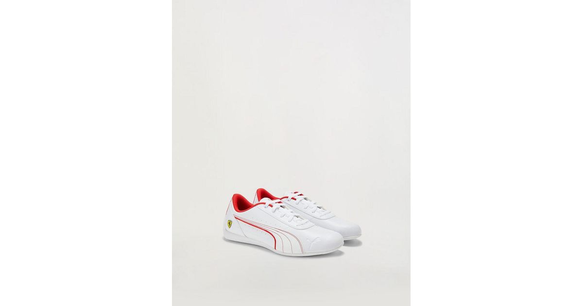 Ferrari White X Puma Neo Cat Sneakers | Lyst
