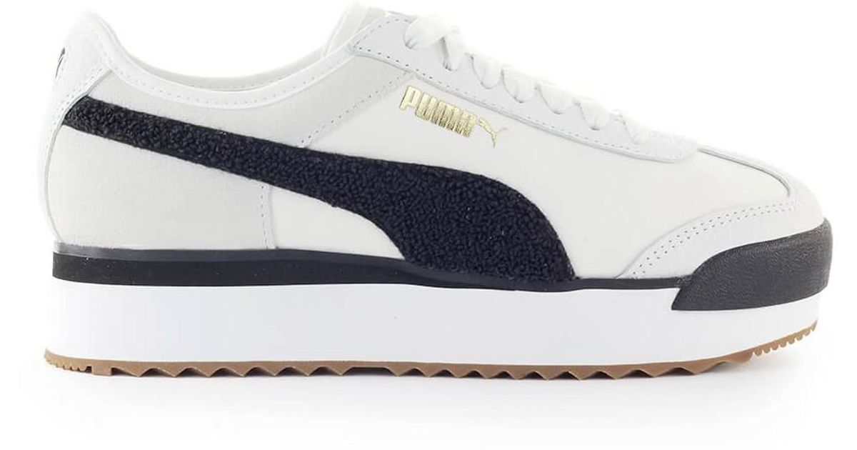 puma roma amor black and white