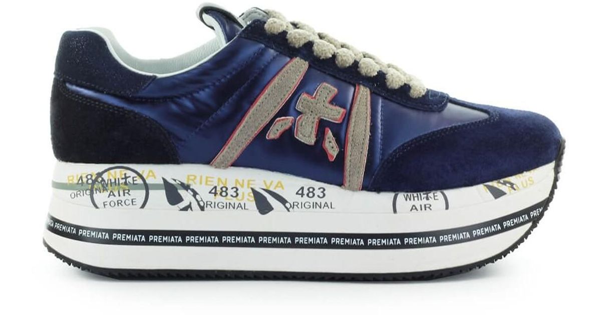Premiata Beth 5352 Sneaker in Blue | Lyst