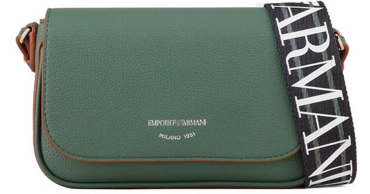 Emporio Armani Women's Mini Bag - Green - Shoulder Bags