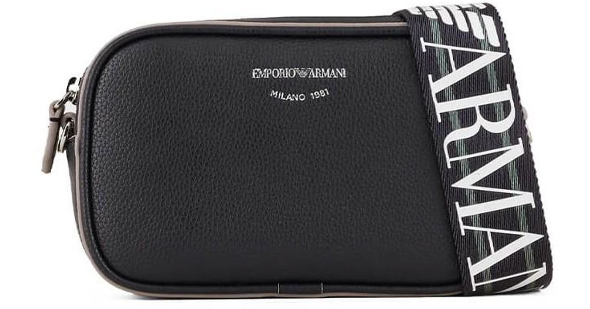 Emporio Armani Camera Bag in Black Lyst