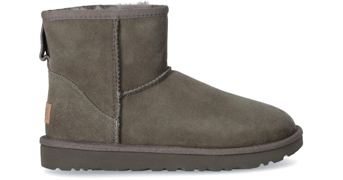 UGG Classic Mini Ii Smoke Plume Boot in Brown Lyst