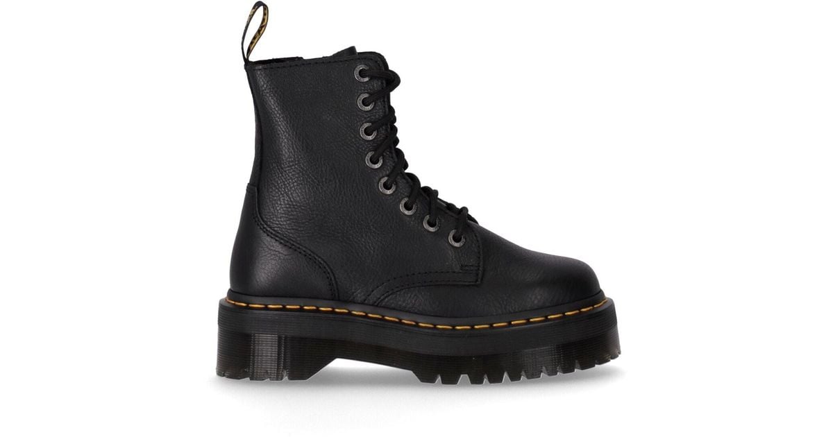 Dr. Martens Jadon Iii Pisa Black Platform Combat Boot Lyst