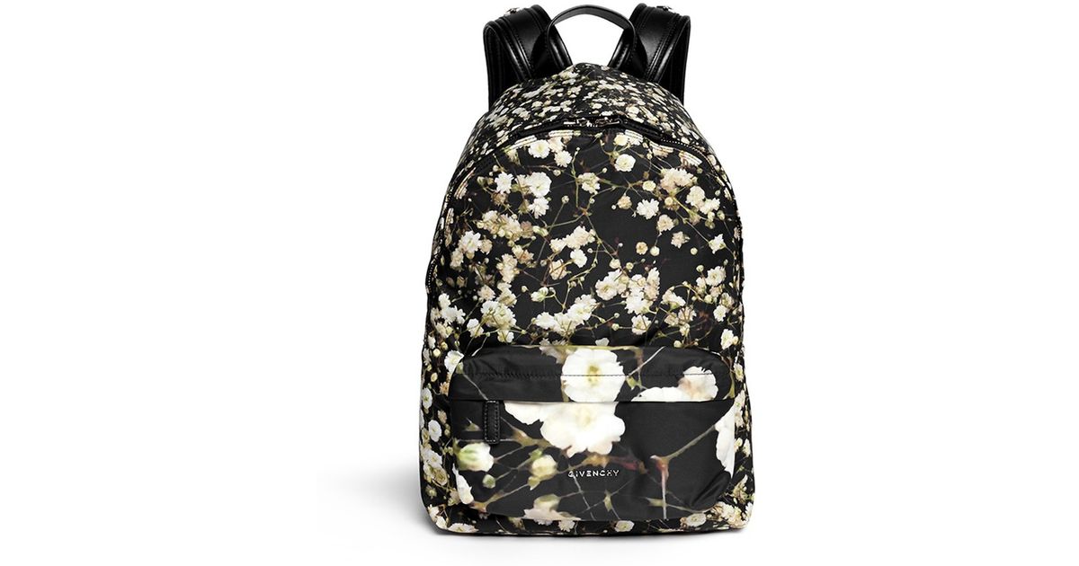 givenchy floral backpack