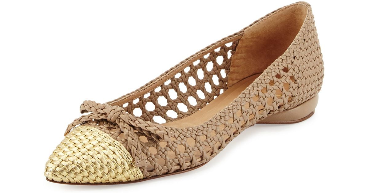 delman ballet flats