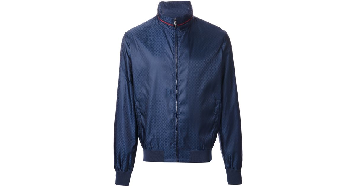 navy blue gucci jacket
