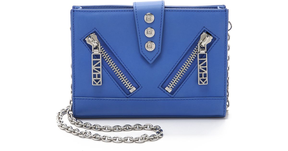 KENZO Kalifornia Cross Body Bag in Blue Lyst