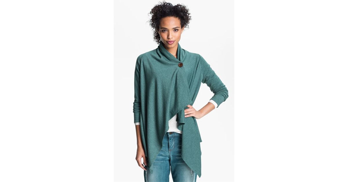 bobeau button cardigan