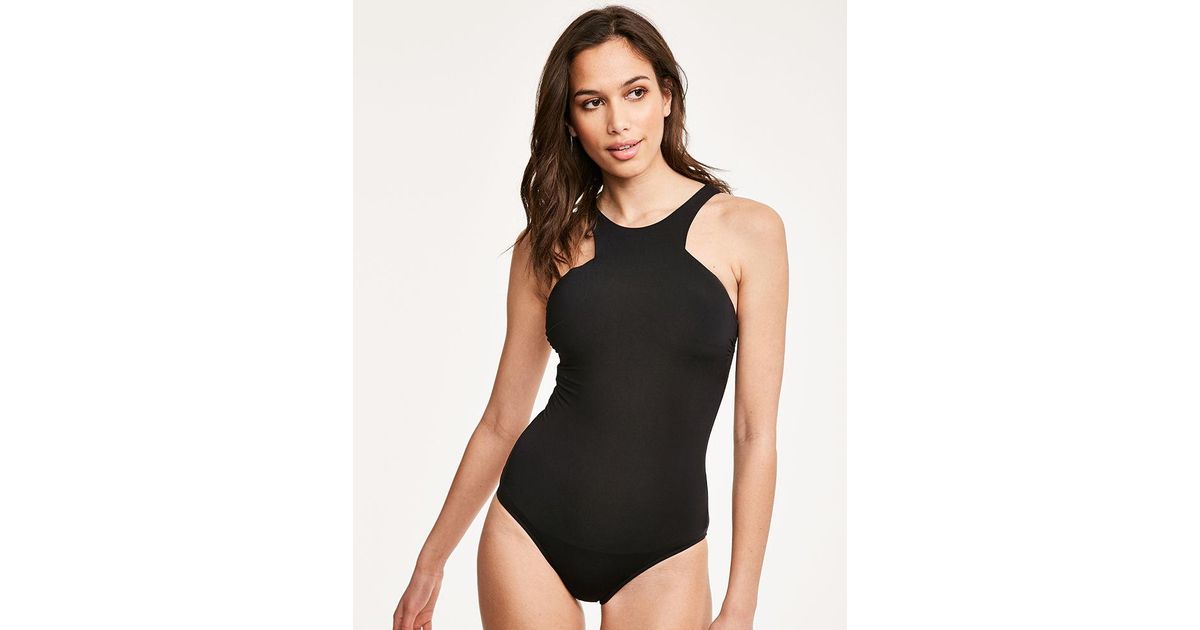 seafolly active high neck maillot