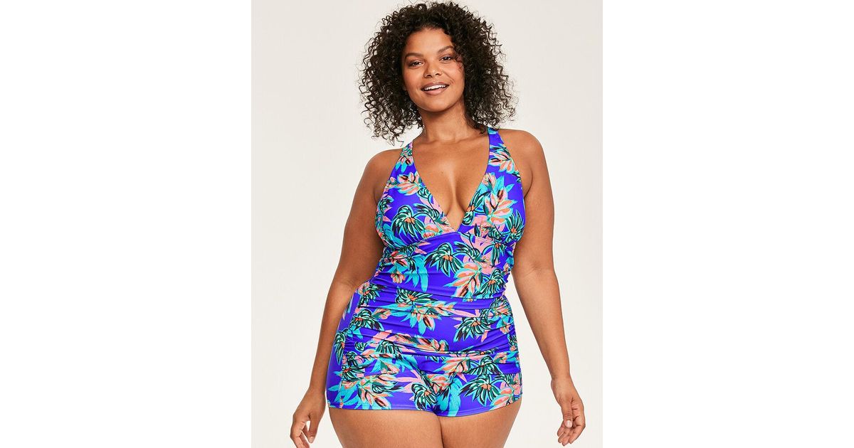 figleaves boyleg swimsuit