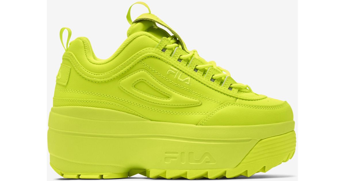 yellow fila disruptors