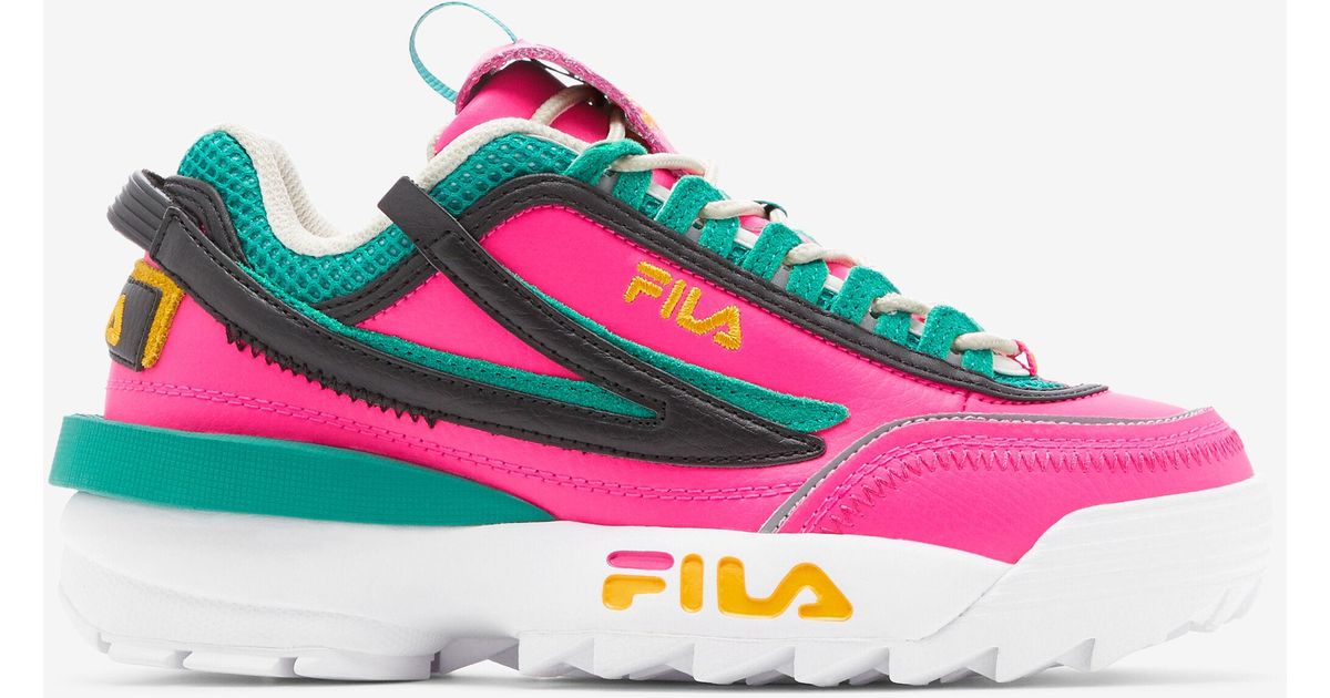 Fila Leather Disruptor 2 Exp in Pink - Lyst