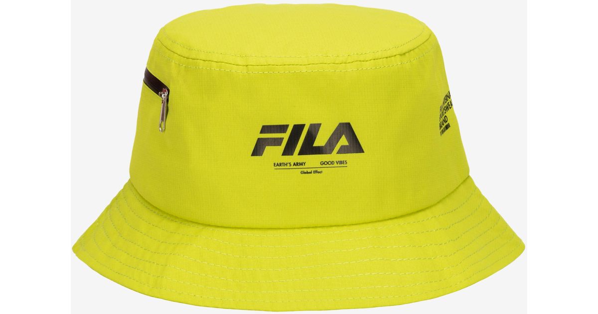 Fila Synthetic Ripstop Bucket Hat in 