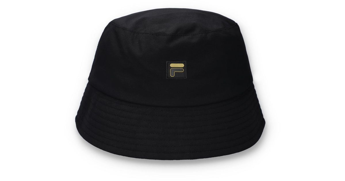 Fila Oath Premium Bucket Hat in Black for Men Lyst UK