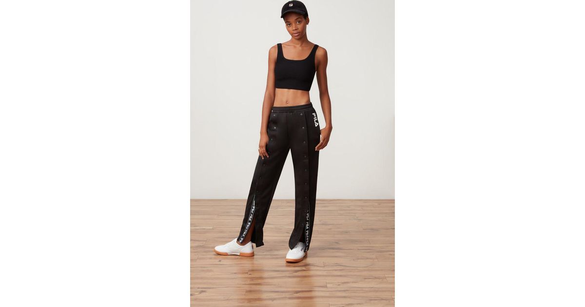 fila alice snap front jogger