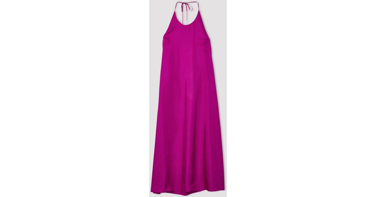 Filippa K Silk Halter Dress Online Sale, UP TO 54% OFF