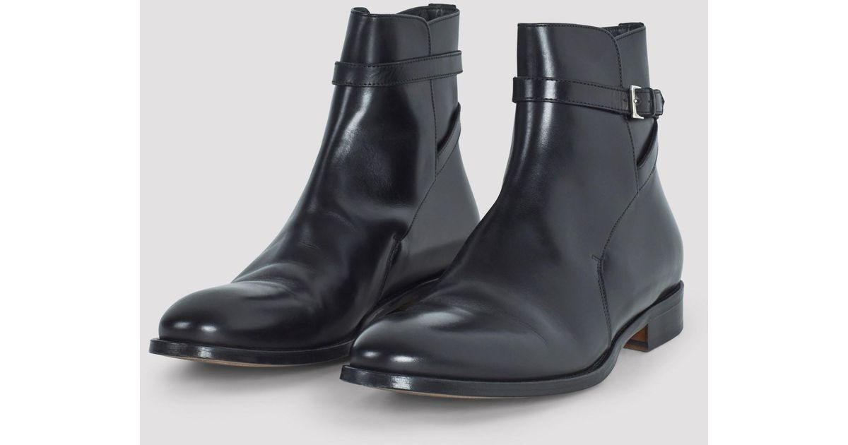 Filippa K Jodhpur Boot in Black Leather (Black) for Men - Lyst
