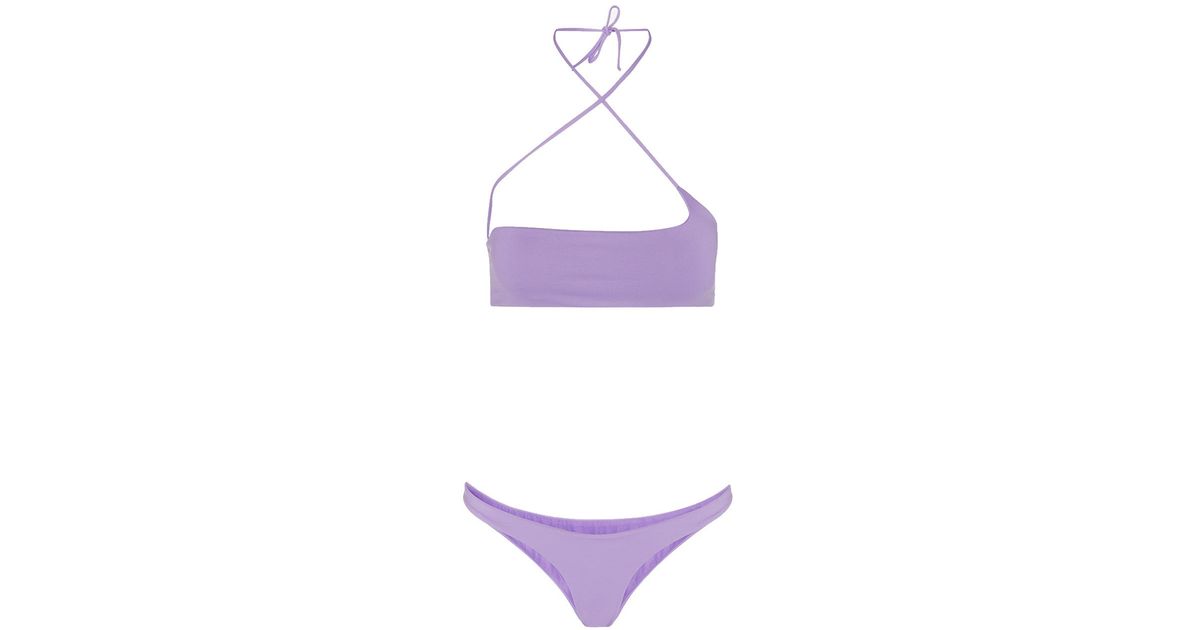 The Attico Lavender Bikini in Purple Lyst