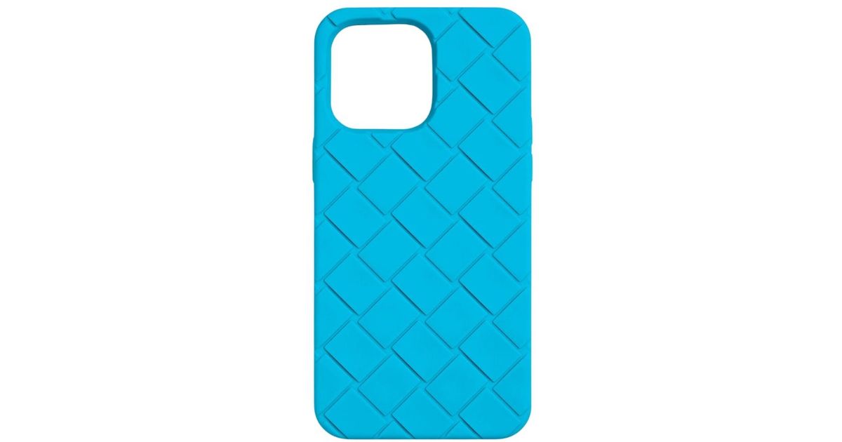 Bottega Veneta Iphone 15 Pro Max Case in Blue for Men | Lyst