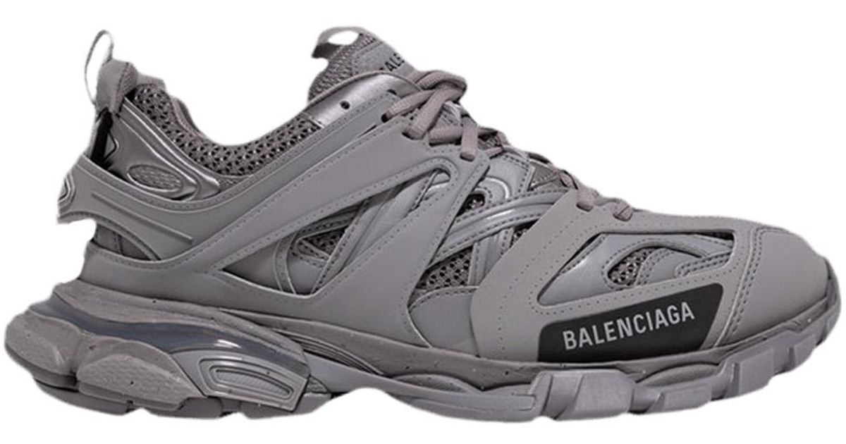 balenciaga grey track sneakers
