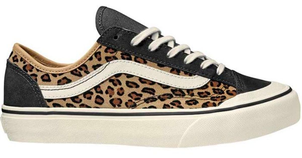 Vans Unisex Style 36 Decon Sf Mini Leopard Sneakers Suede