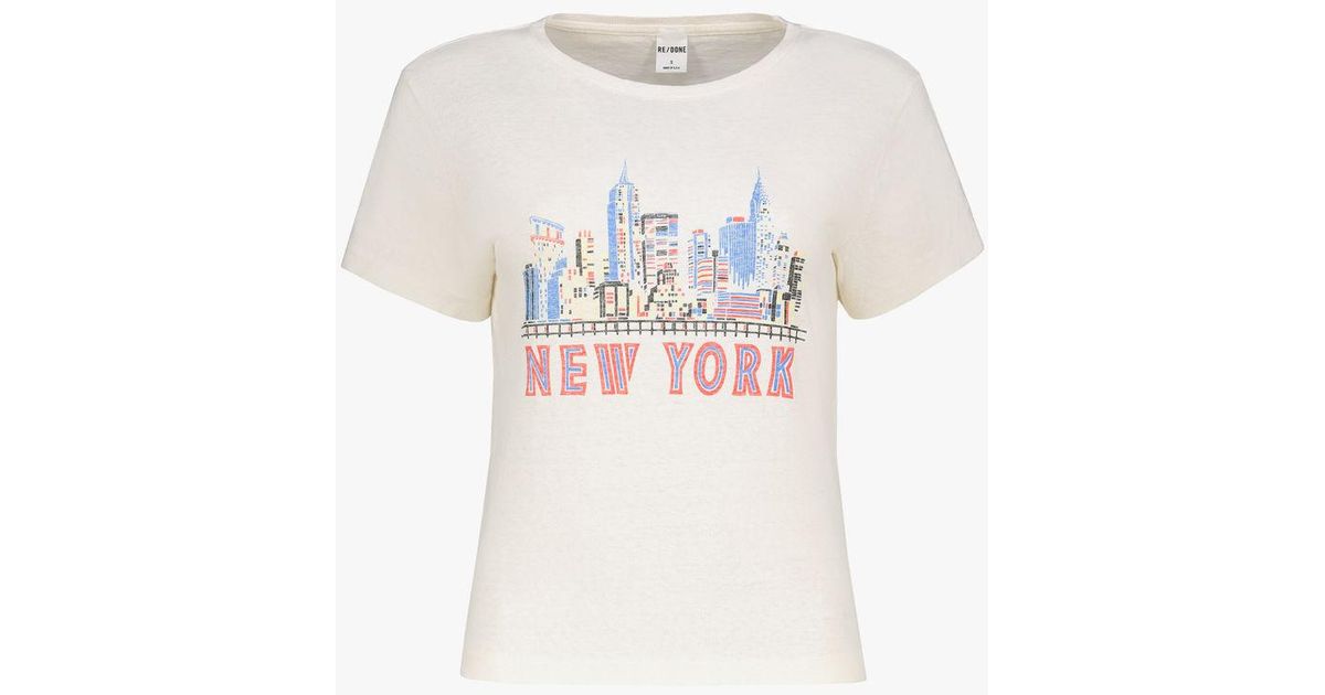 redone new york city tee