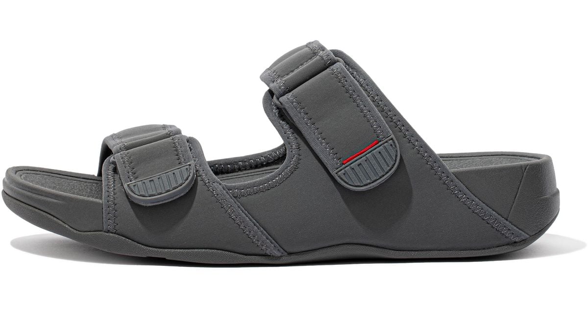 Fitflop Neoprene Gogh Moc in Pewter Grey (Gray) for Men - Lyst
