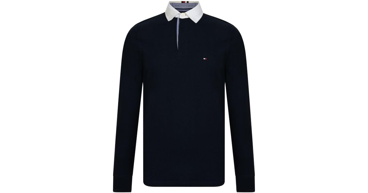 tommy hilfiger iconic rugby shirt
