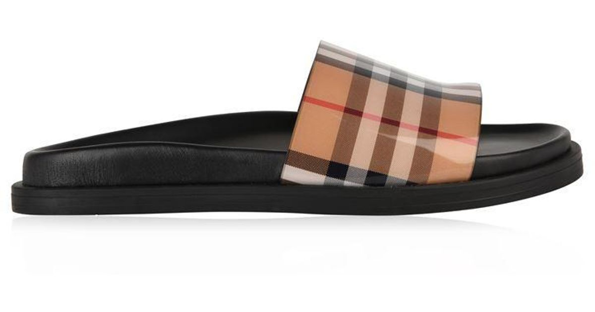 burberry slides on sale