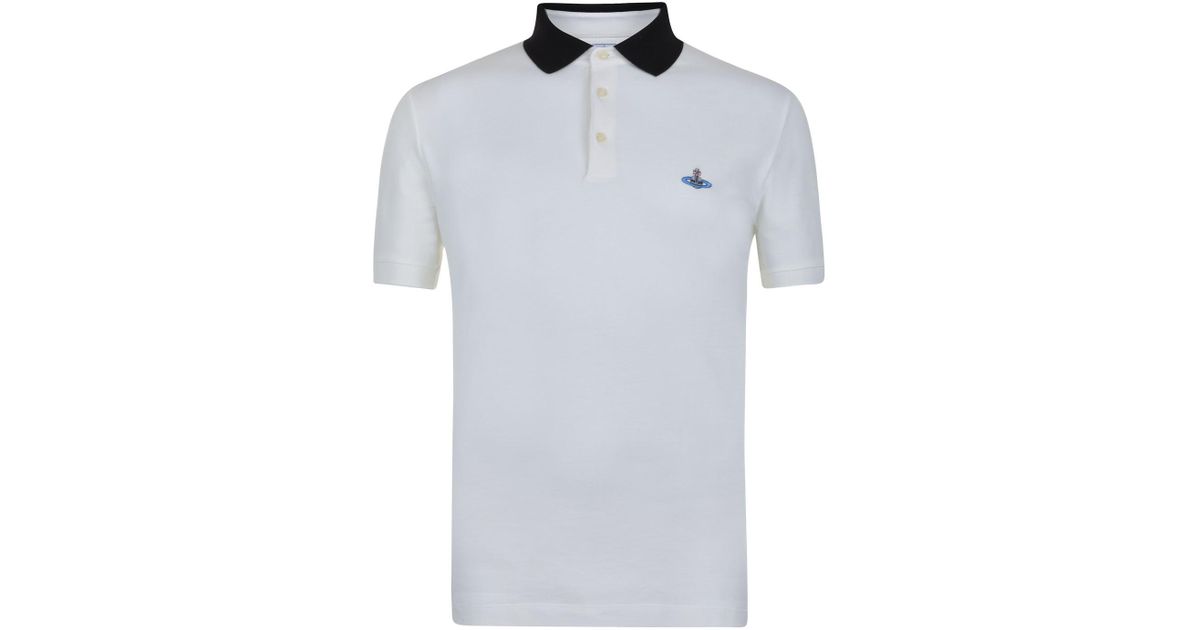 white vivienne westwood polo