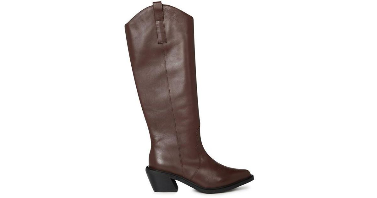 Alohas Mount Cowboy Boots in Brown | Lyst UK