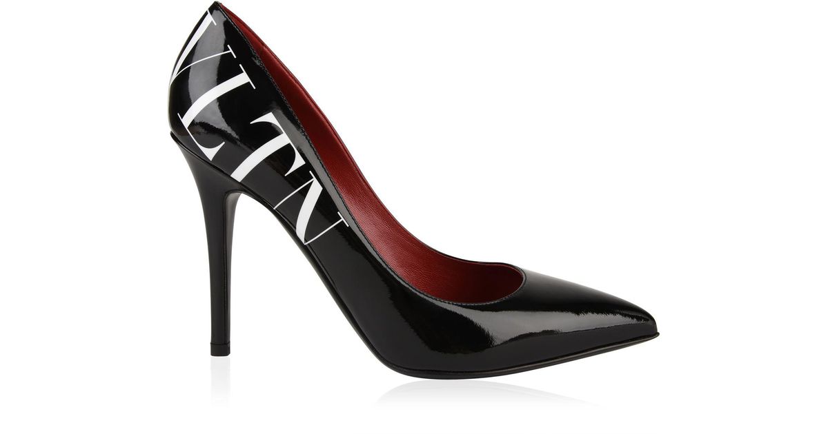 valentino high heels black
