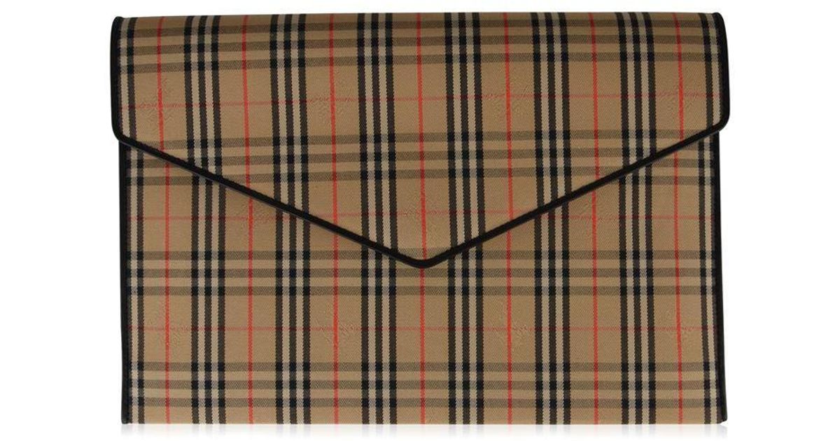 burberry envelope clutch