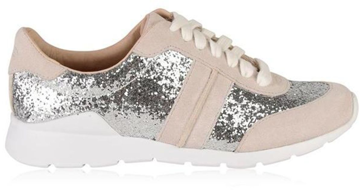 silver ugg trainers
