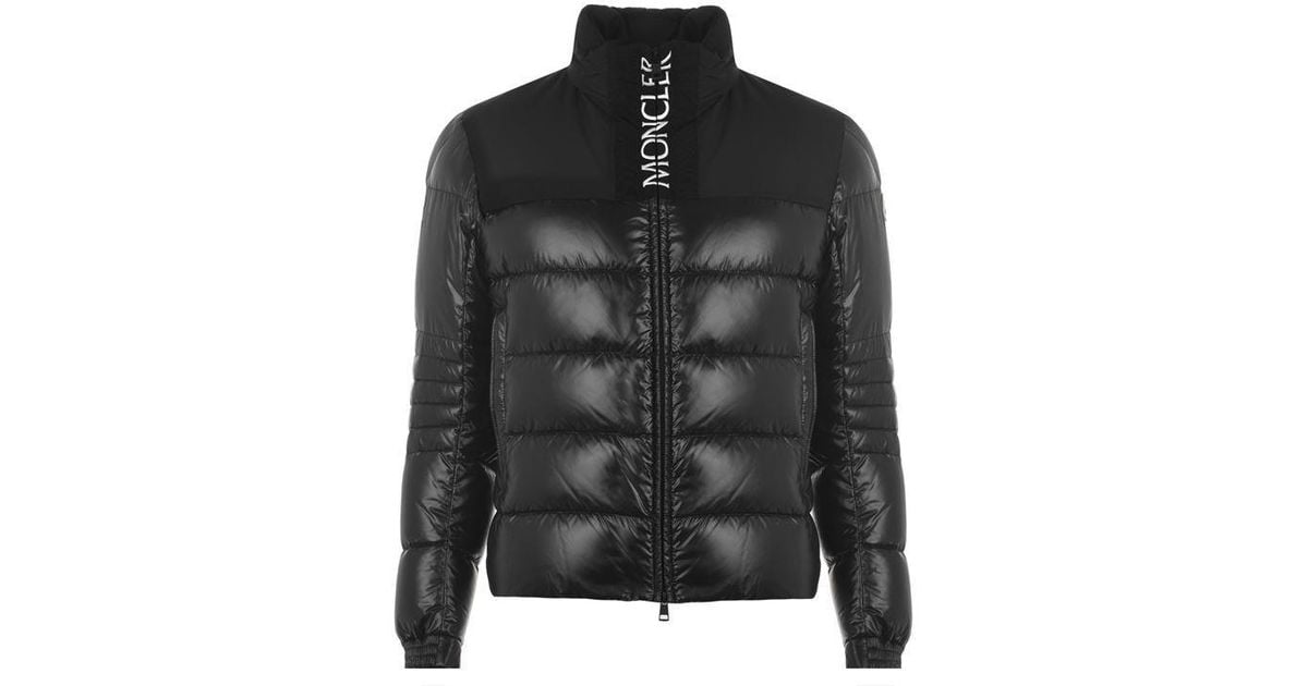 Moncler Bruel Down Jacket in Black for Men | Lyst UK