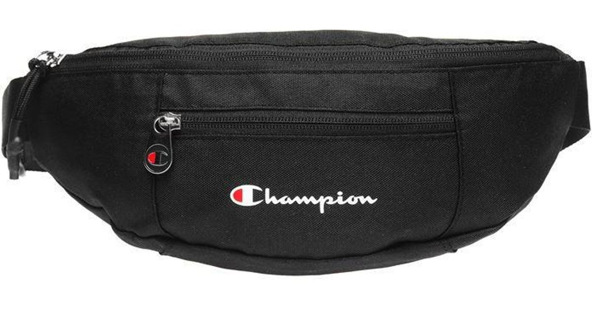 champion bum bag black